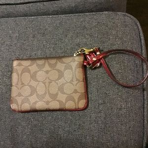 Coach wristlet